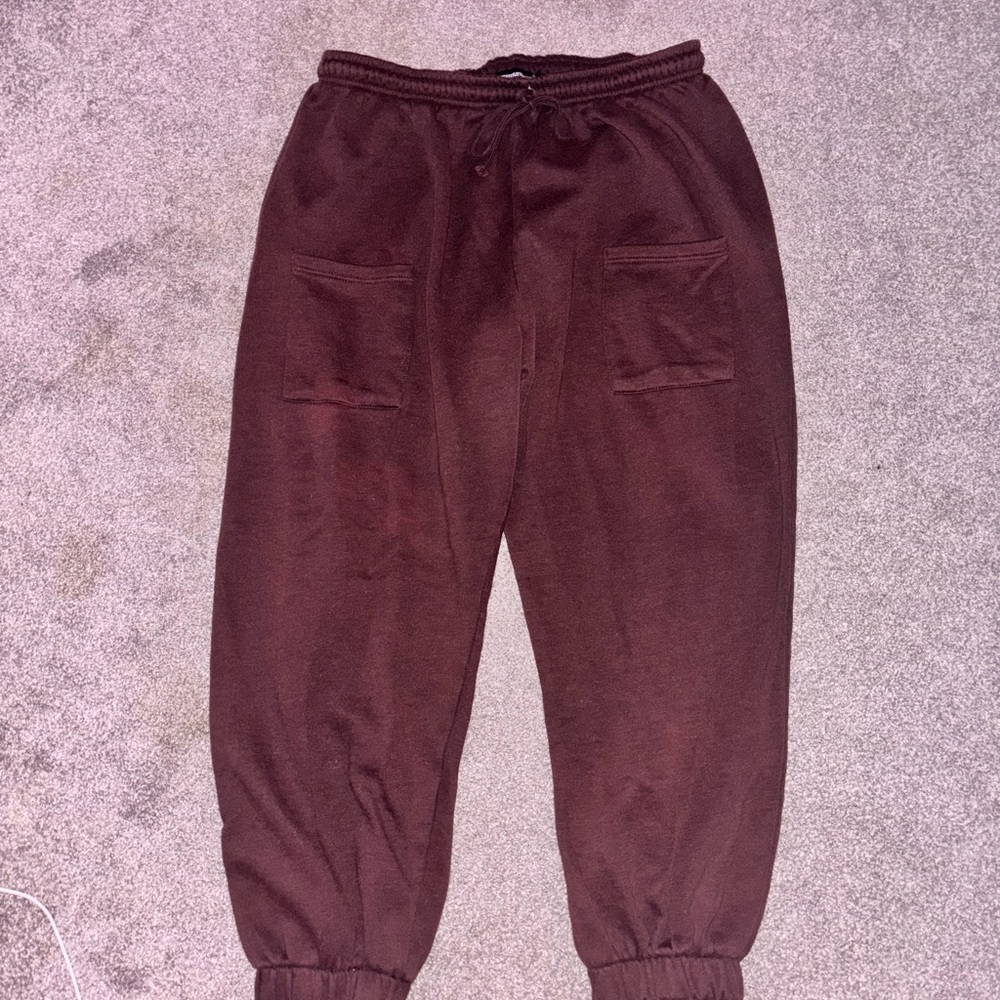 PrettyLittleThing Chocolate Joggers
